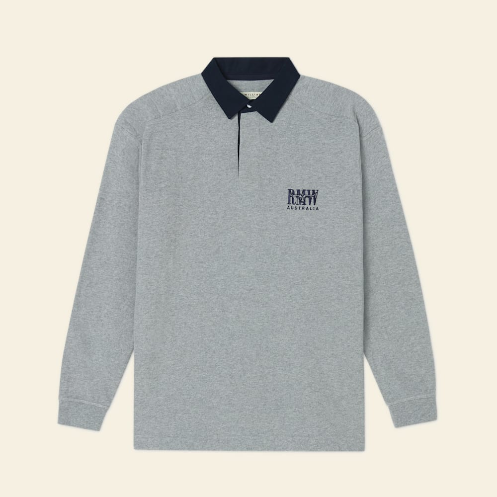 Grey/Navy Classic RMW Rugby Rugby Shirts New Zealand