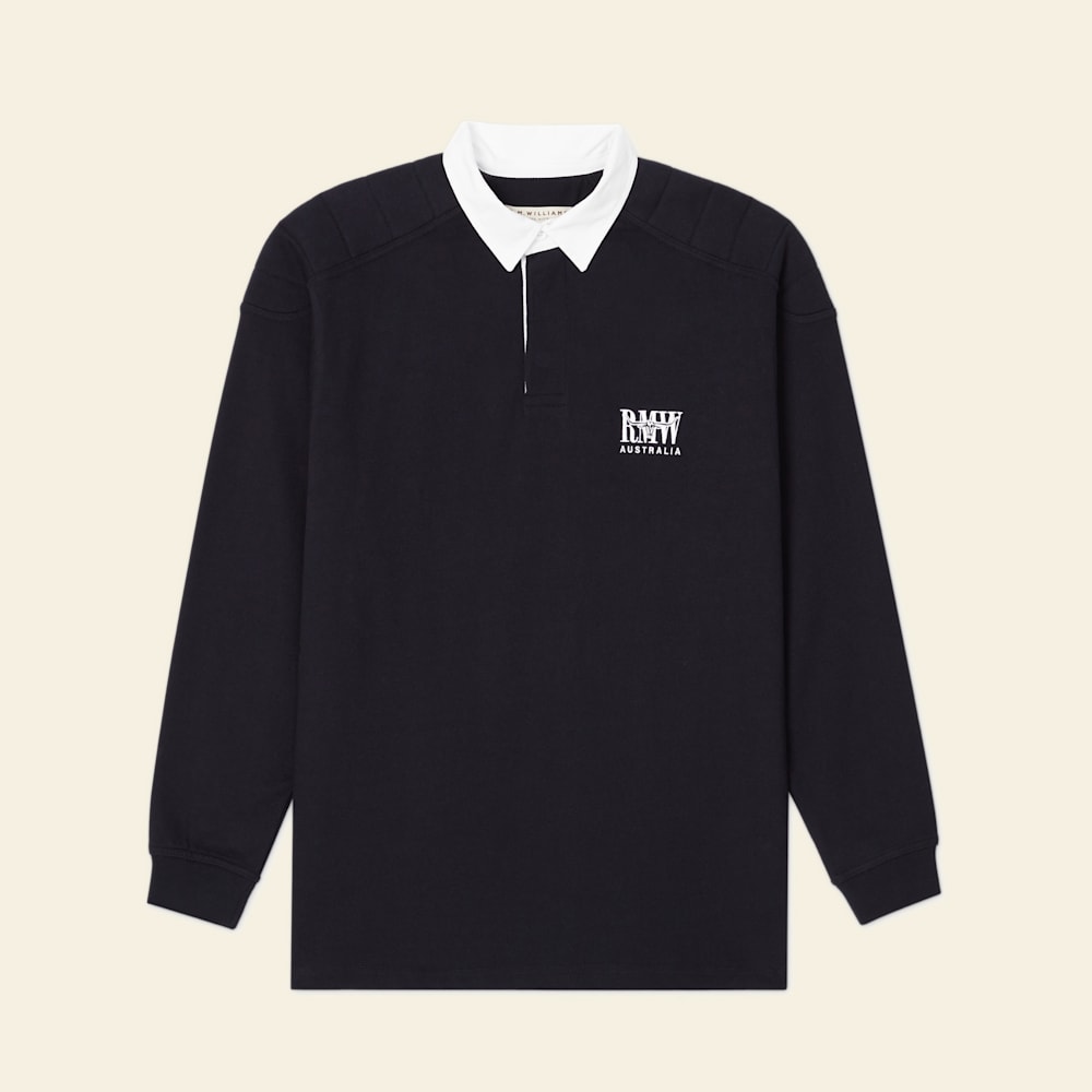 Navy Classic RMW Rugby Rugby Shirts United States