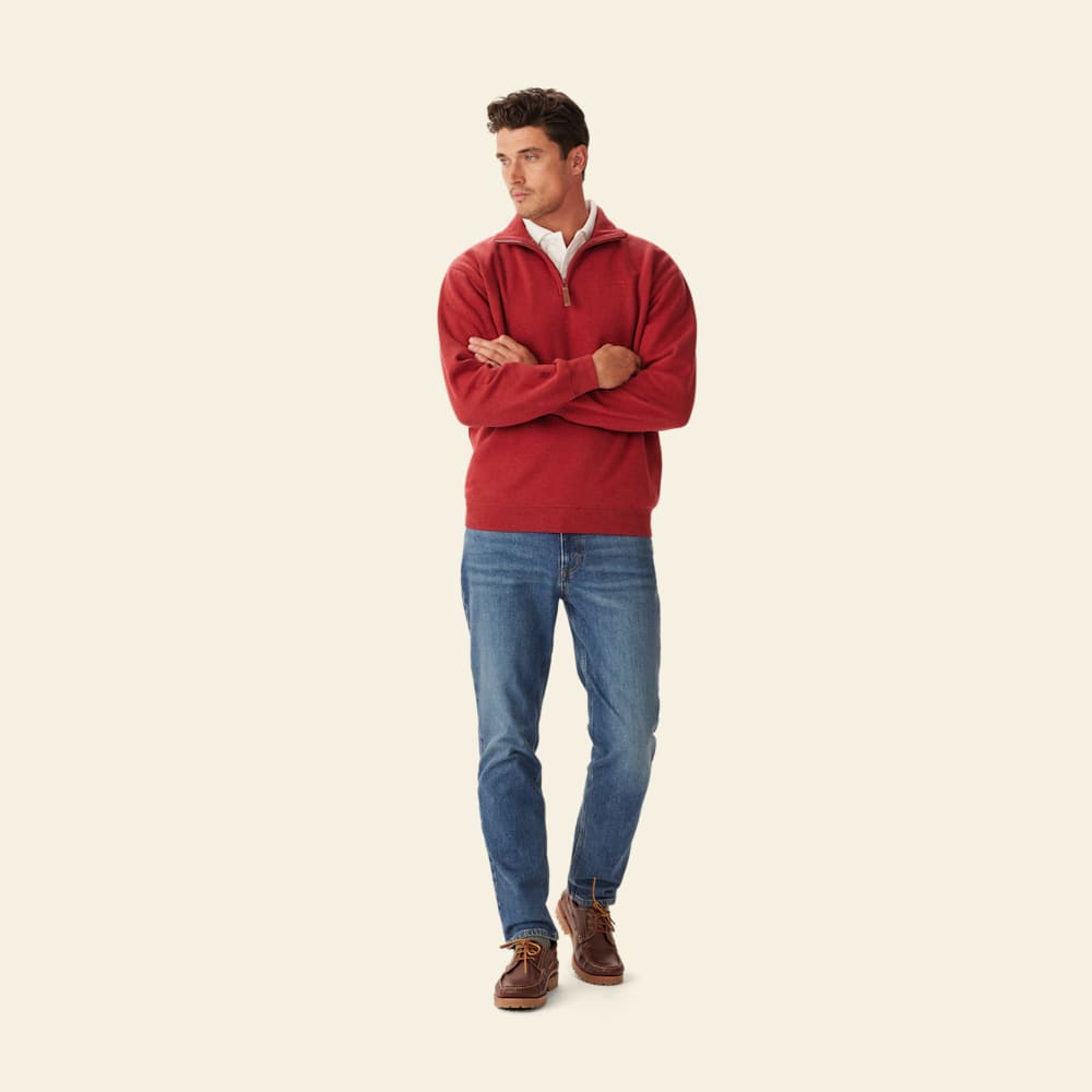 Mulyungarie 1/4 Zip Sweatshirt | R.M.Williams® New Zealand