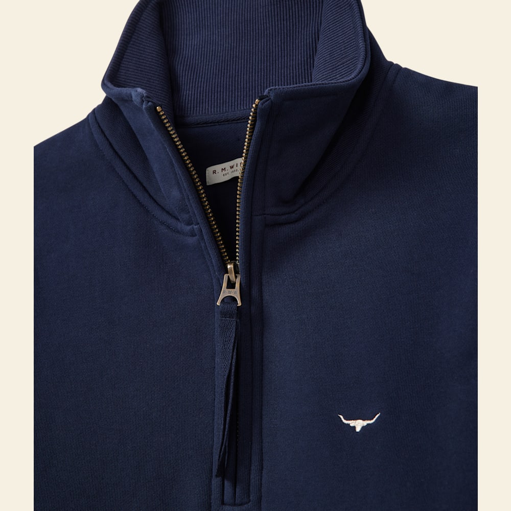 Ri1016☆ Trickett 1/4 zip | R.M.Williams® Canada