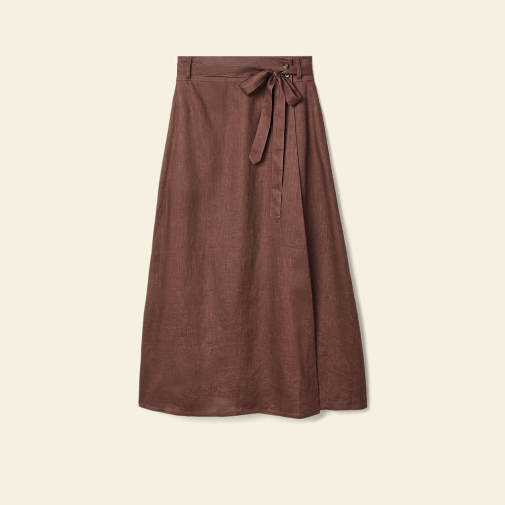 Kierle linen wrap skirt | R.M.Williams® Sweden