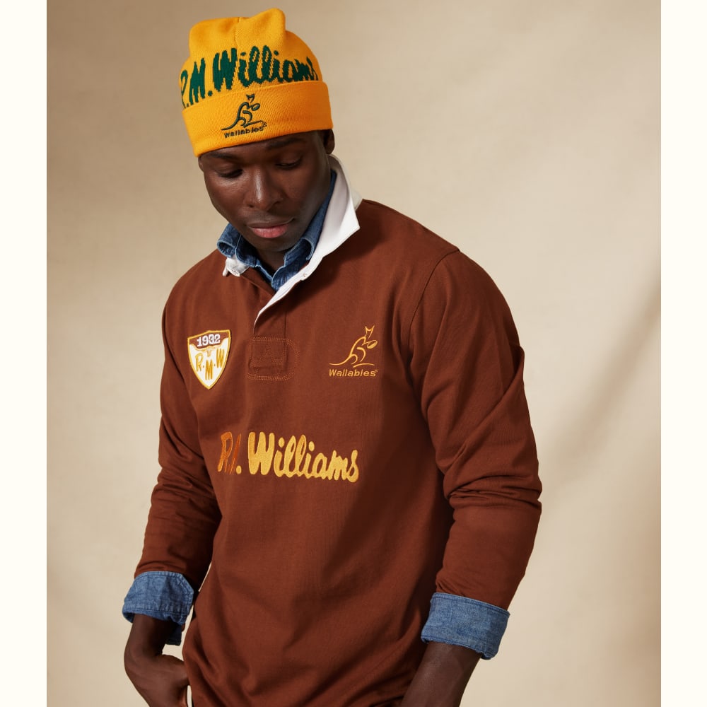 R.M.Williams x Wallabies Badge