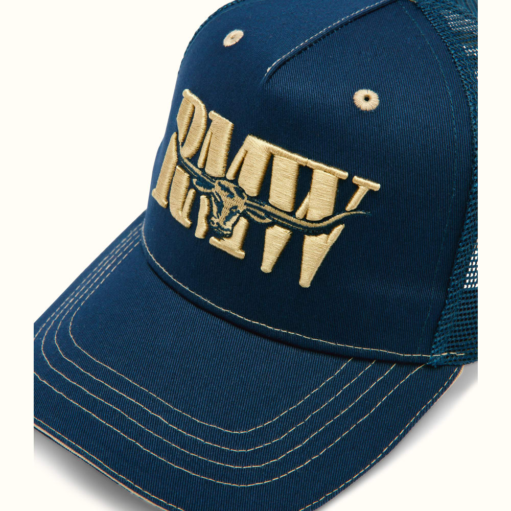 Navy Brindle Cremorne Cap R.M.Williams Caps R.M.Williams New Zealand