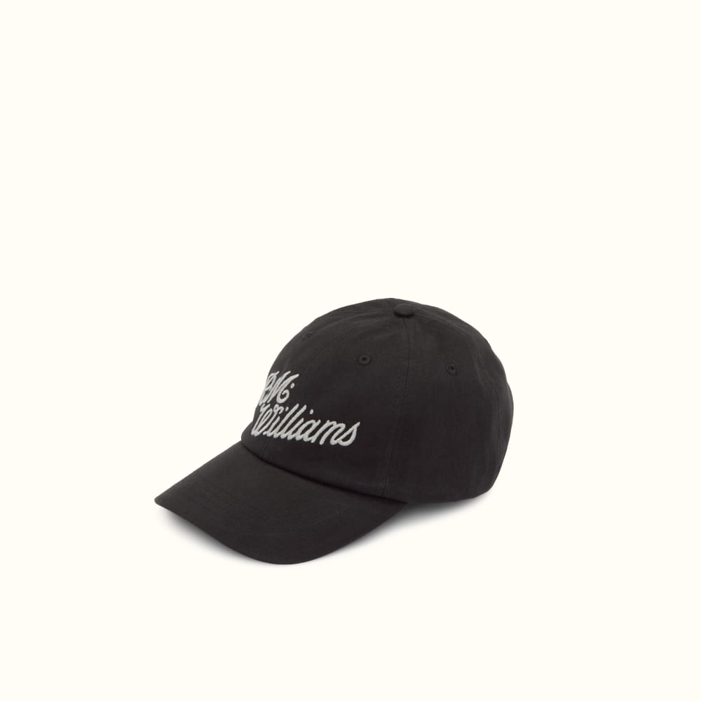 R.M. Williams Script Cap - Black/Silver