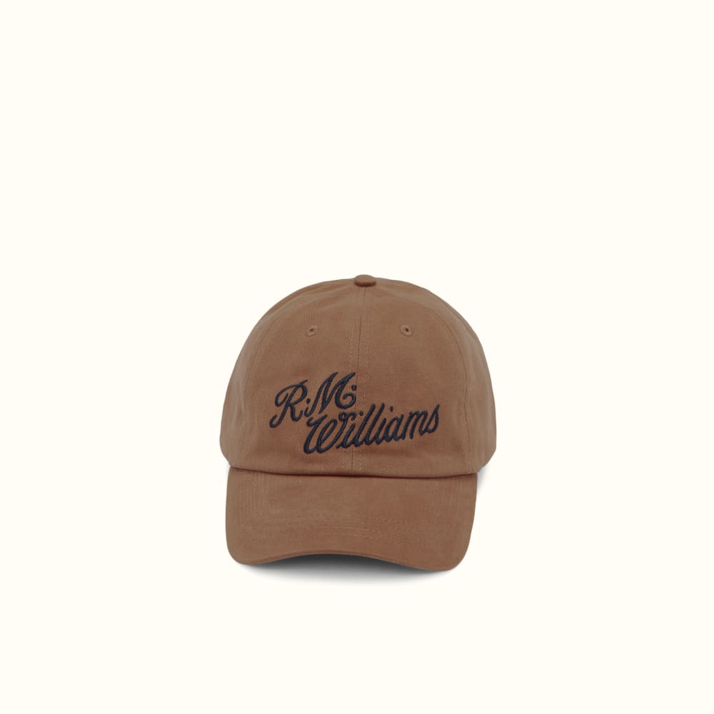 Brown/Navy Script Cap | R.M.Williams Caps | R.M.Williams® United