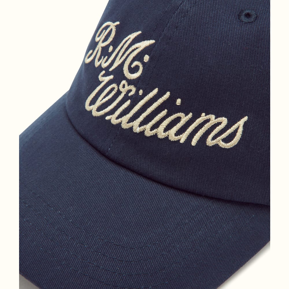 R.M. Williams Mini Longhorn Cap - Navy/Bone