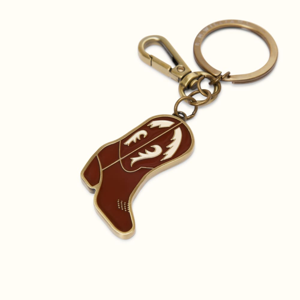 Cowboy store boot keyring