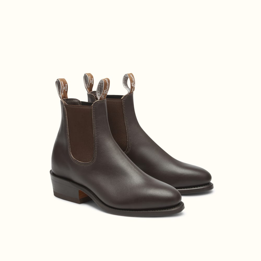 Chestnut Lady Yearling Boots R.M.Williams Chelsea Boots R.M
