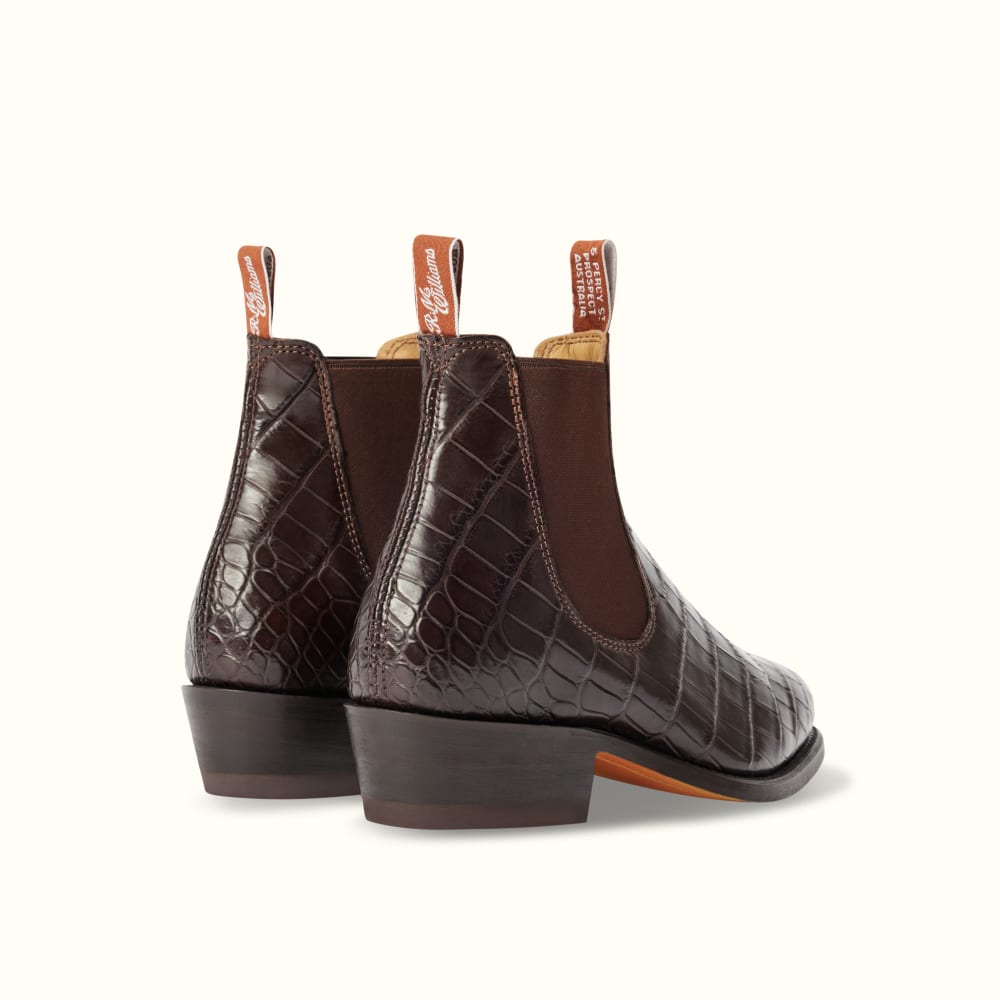 Rm williams crocodile boots price shop