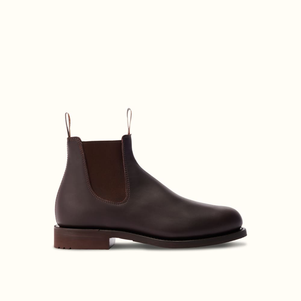 R.M.Williams Gardener Whole-Cut Leather Chelsea Boots Brown