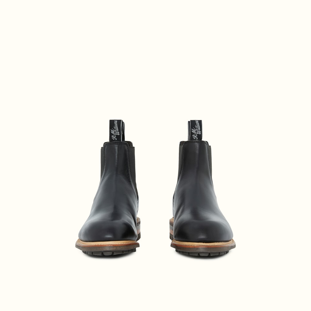 Rm williams gardener black hot sale