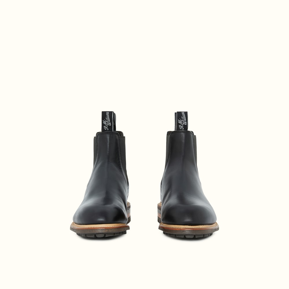 R.M.Williams - Gardener Commando Leather Chelsea Boots - Black