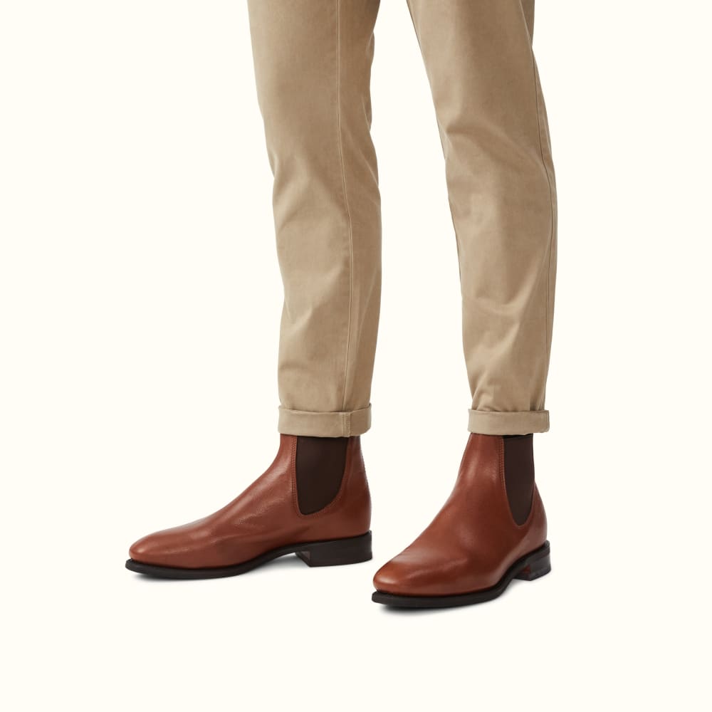 Dark tan rm williams outlet