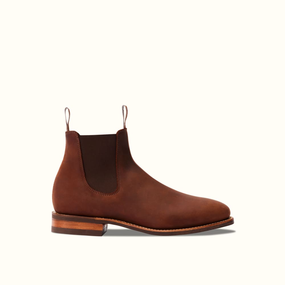 R.M.WILLIAMS Comfort Craftsman Suede Chelsea Boots for Men