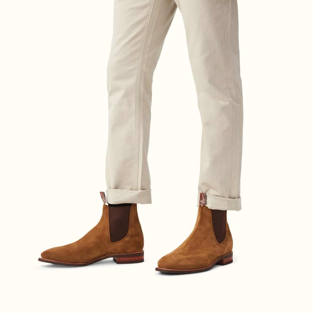 Tobacco Comfort Craftsman Boots R.M.Williams Chelsea Boots R.M.Williams United Kingdom