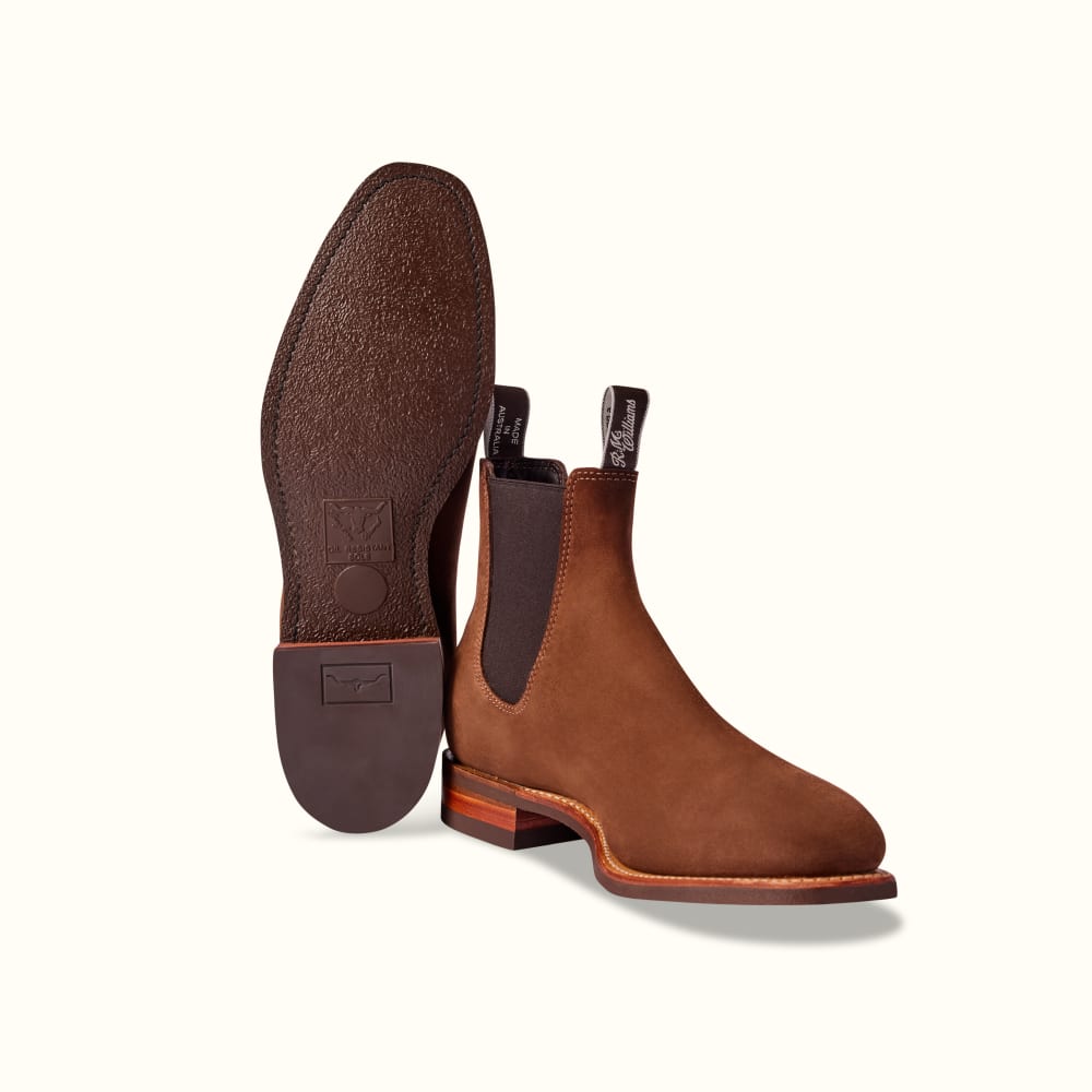 Rm williams comfort craftsman suede top