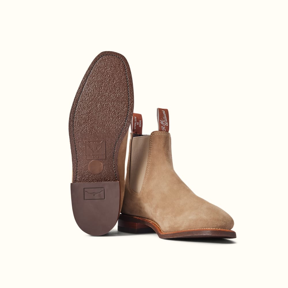 Rm williams suede shop