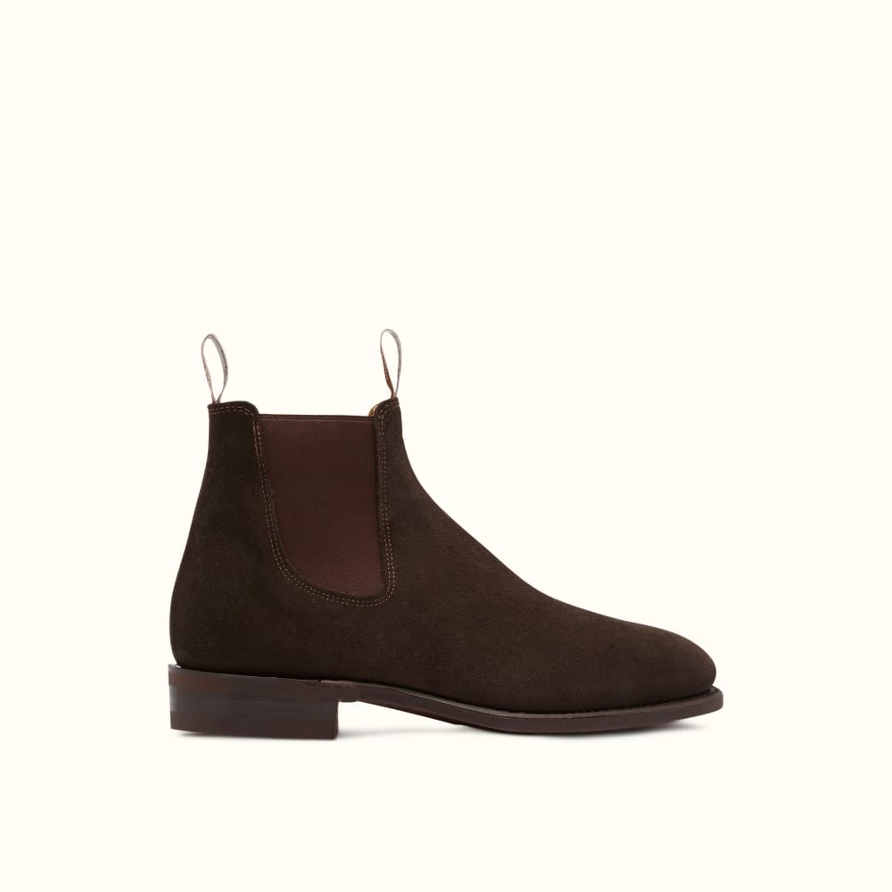 R.M.WILLIAMS Comfort Craftsman Suede Chelsea Boots for Men