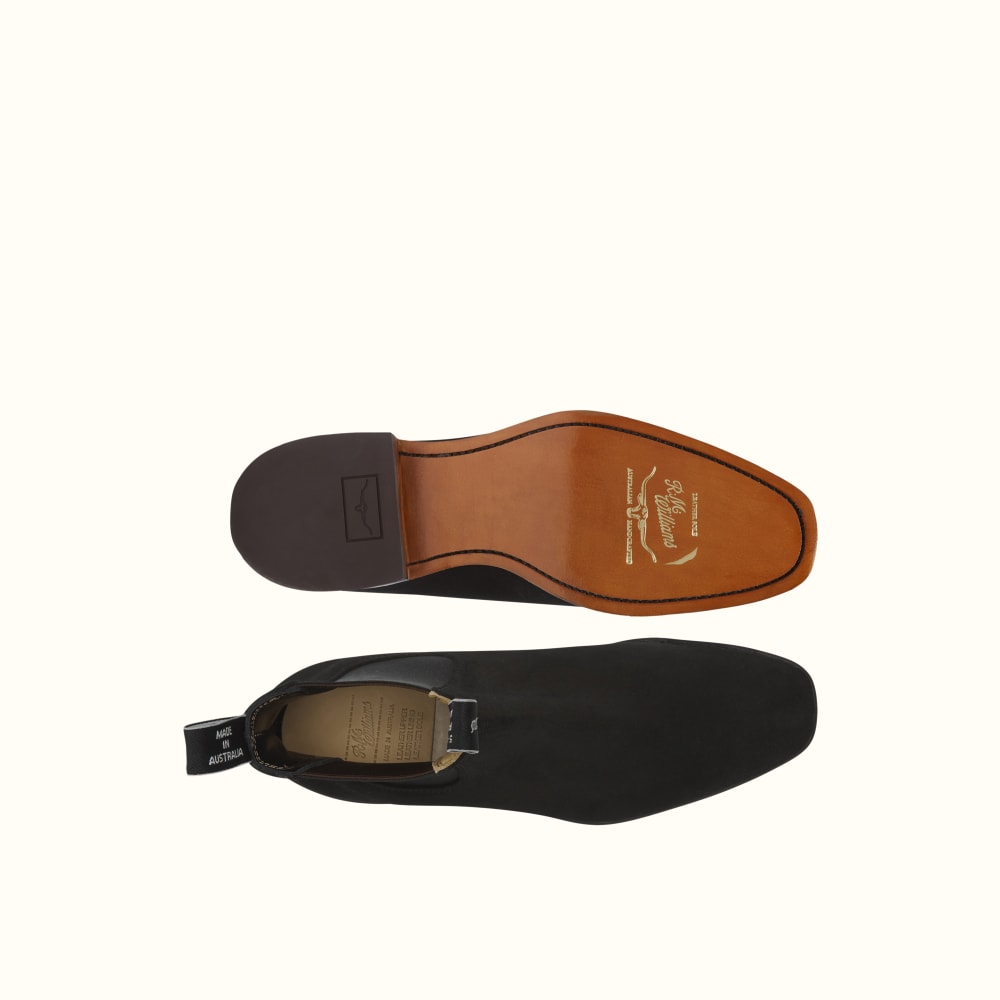 Black Craftsman Boots R.M.Williams Chelsea Boots R.M.Williams