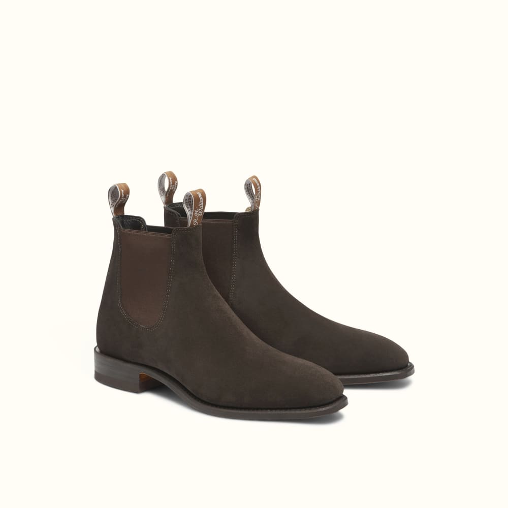 R.M.Williams Craftsman G Boot Suede Chocolate at