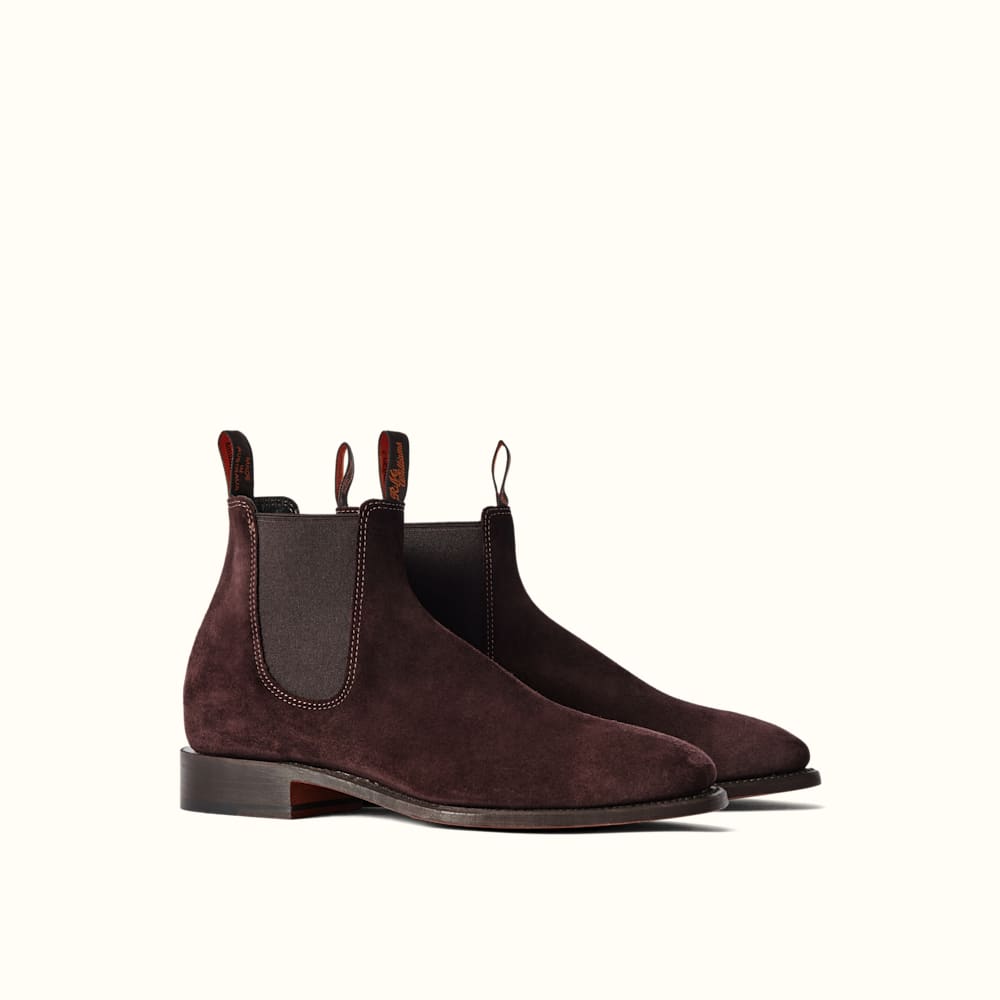 Rm williams comfort craftsman burgundy best sale