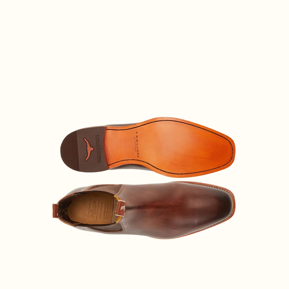 Rm Williams Burn Cognac (Size:8)