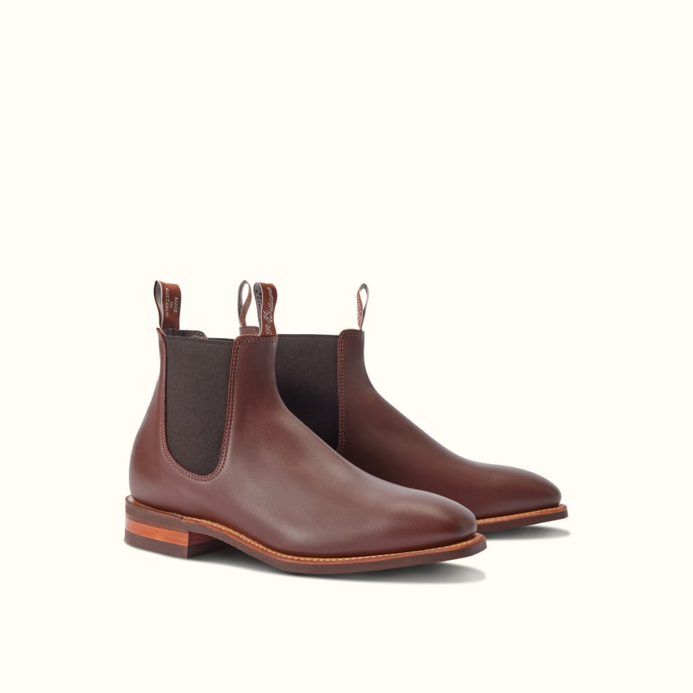 Dark tan rm williams clearance