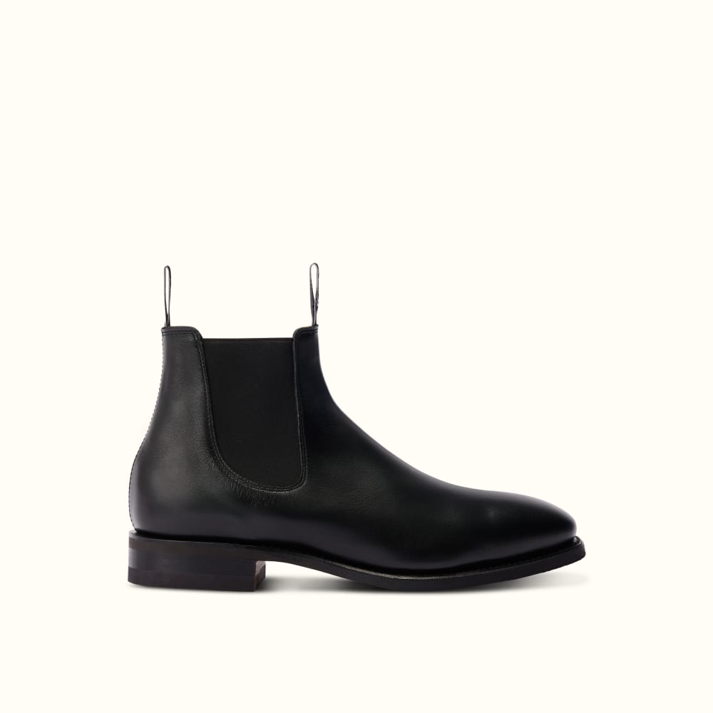 R.M. Williams Comfort Craftsman - Black, Chelsea Boots