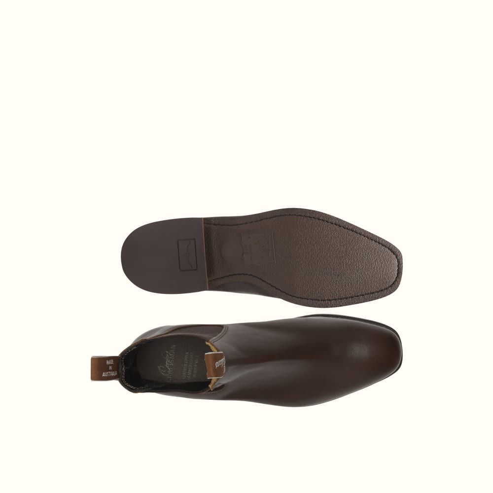 Rum Comfort Craftsman Boots R.M.Williams Chelsea Boots R.M