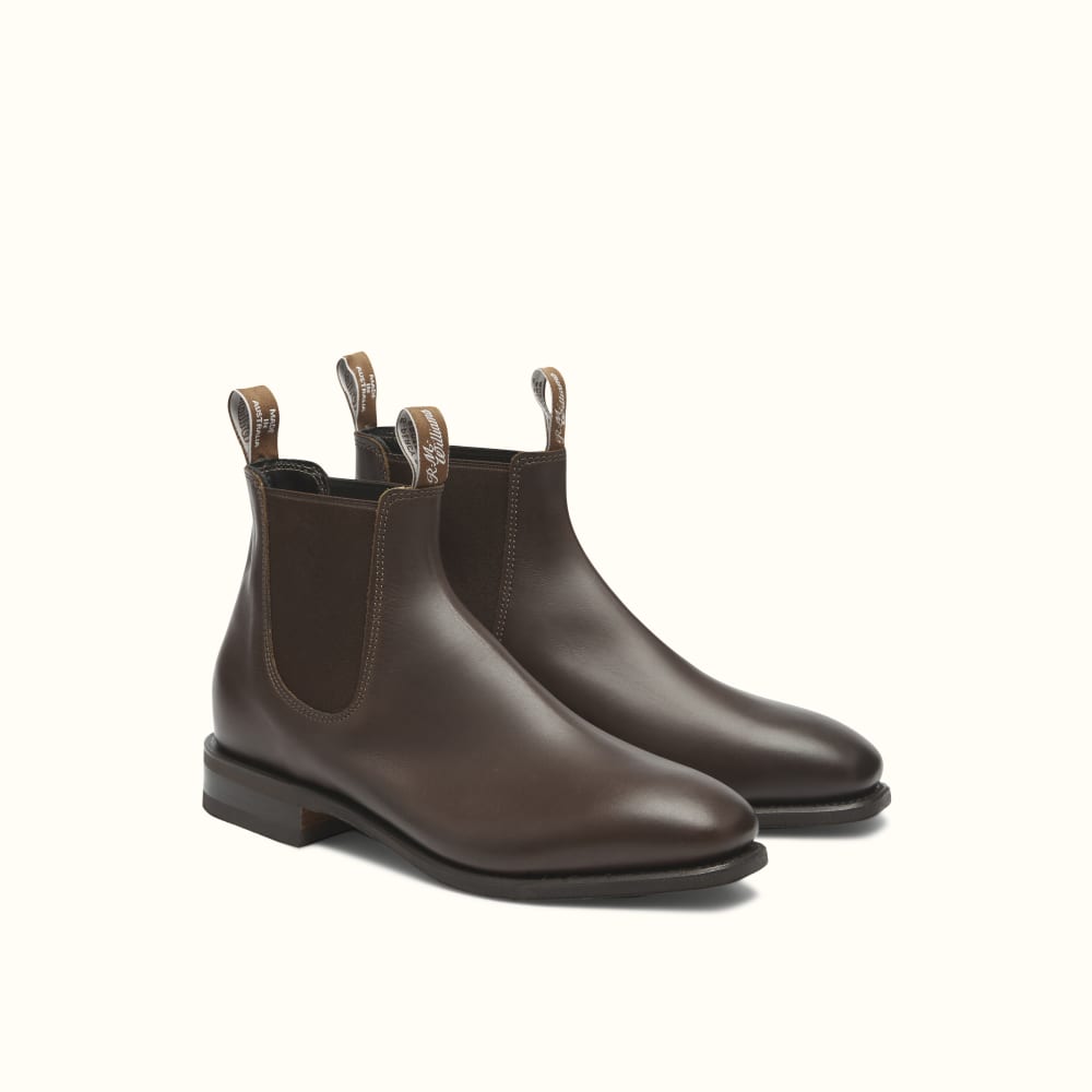 Rum Comfort Craftsman Boots R.M.Williams Chelsea Boots R.M