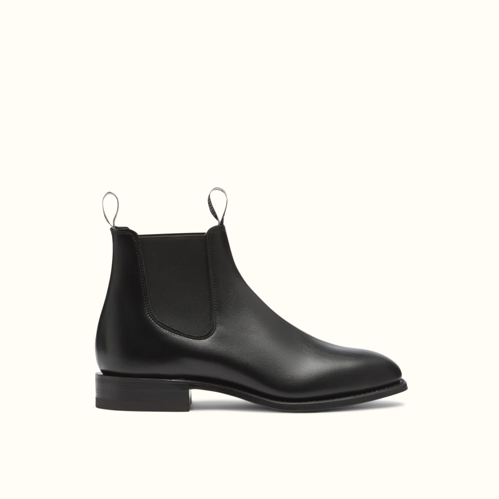 R.M.Williams - Gardener Whole-Cut Leather Chelsea Boots - Black