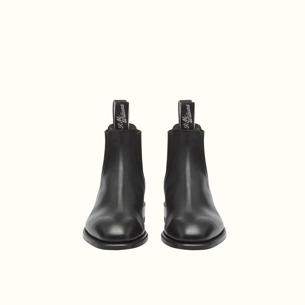 Black Craftsman Boots, R.M.Williams Chelsea Boots