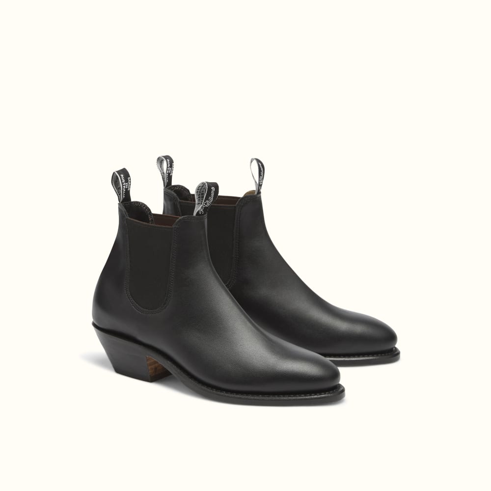 Adelaide cuban heel boot