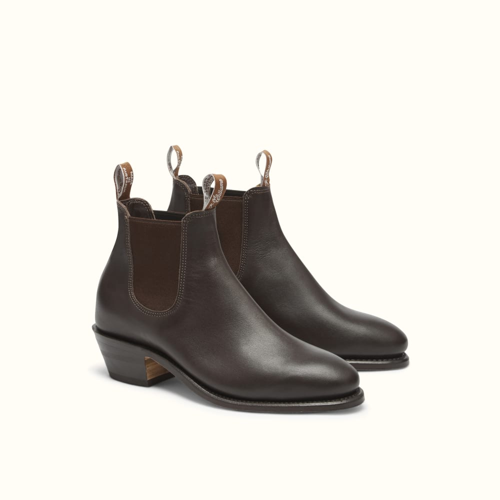 Adelaide cuban heel boot