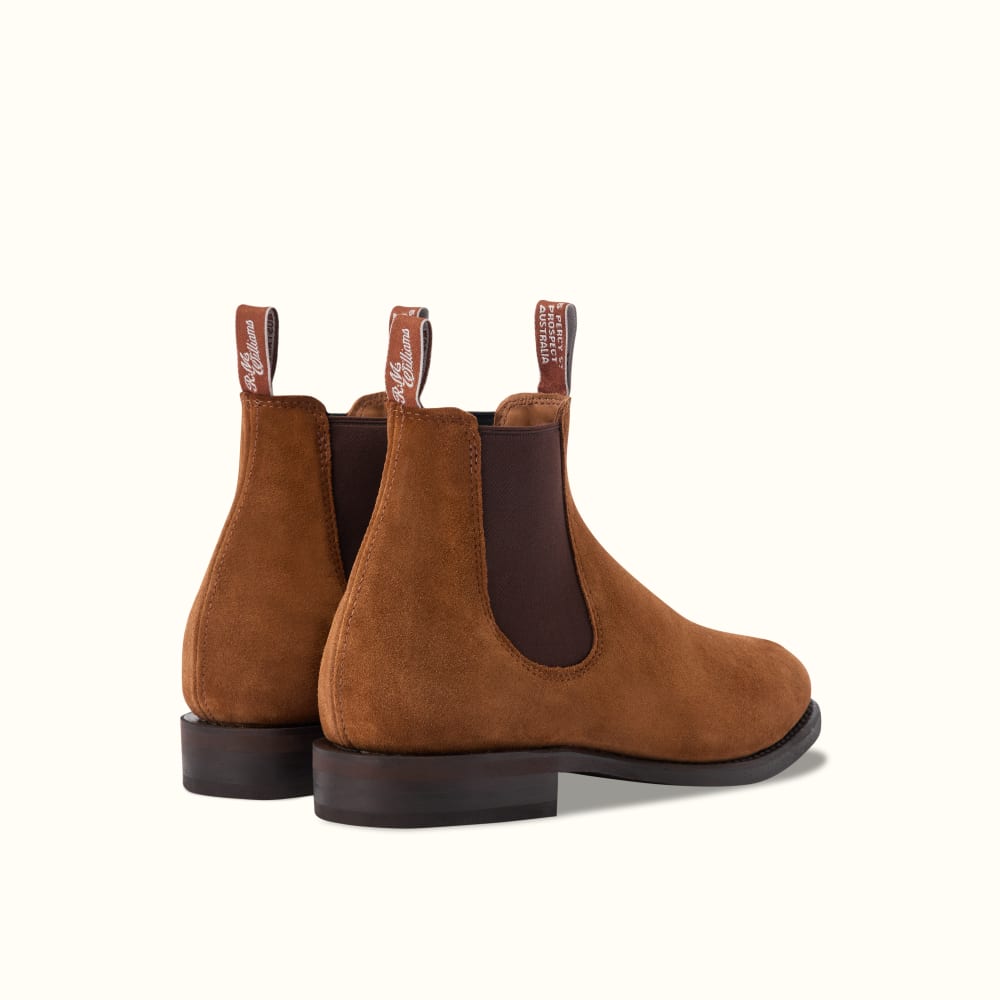 Rm williams blue suede sale