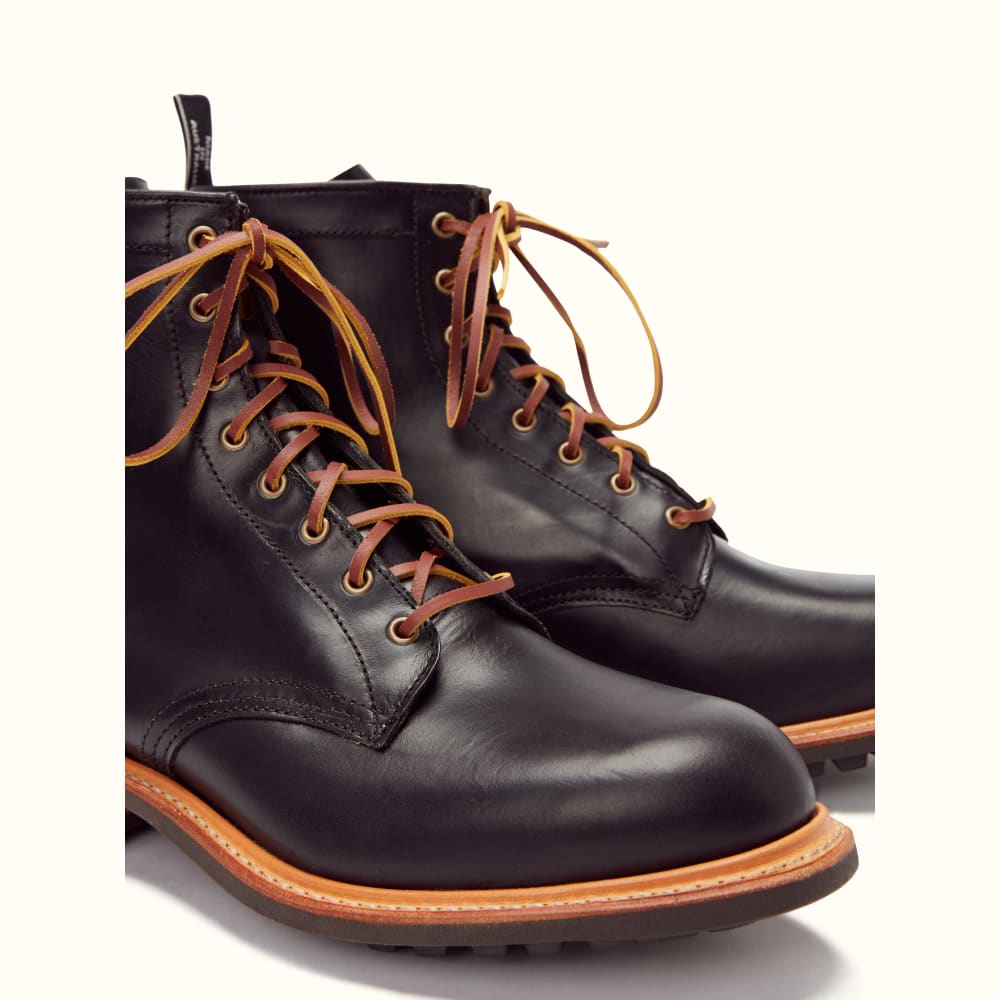 Rigger Commando Boot - Dark Brown, Mens Lace Up Boots