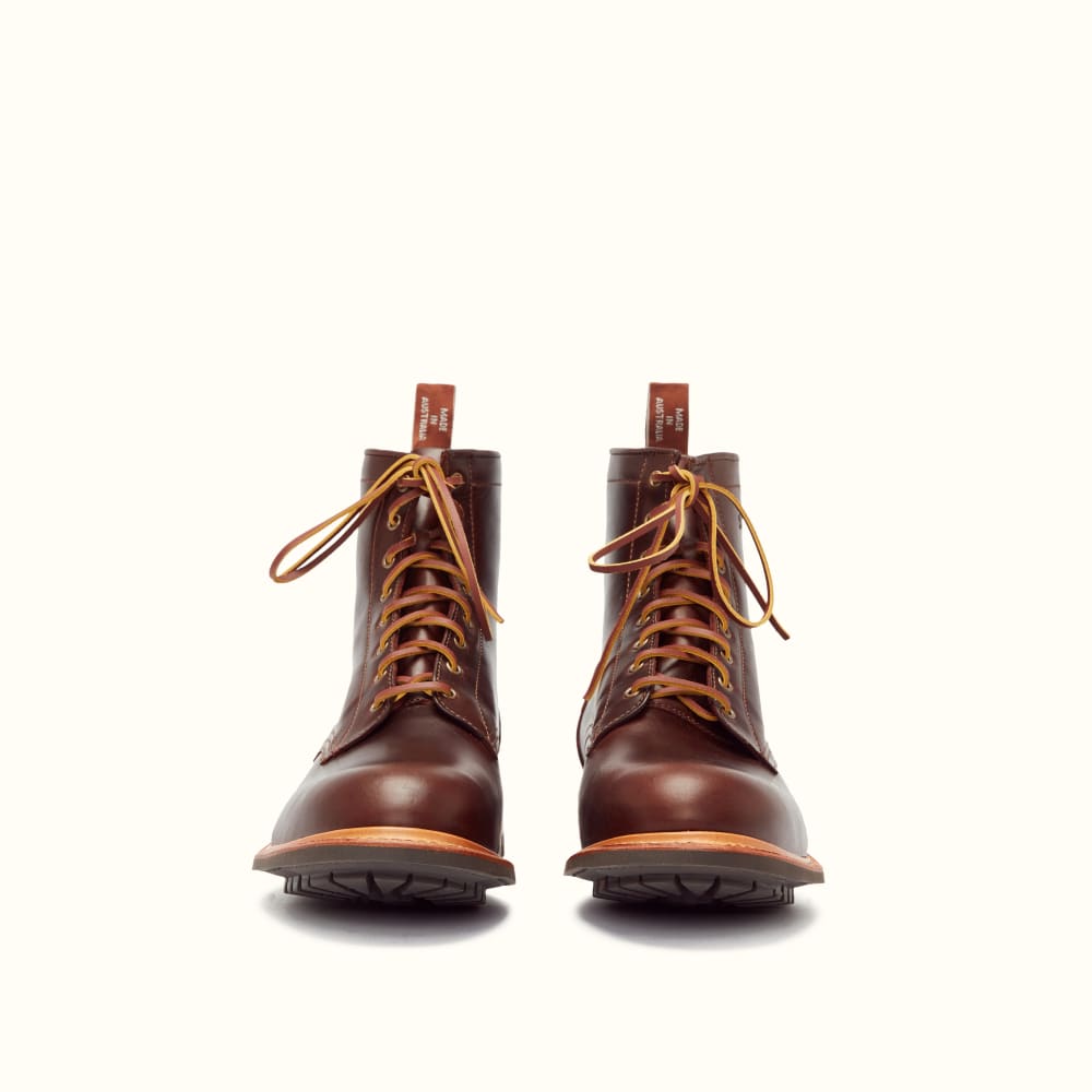 BRAND NEW - R.M. Williams Gardener Brown / Greasy Kip Boots - MSRP