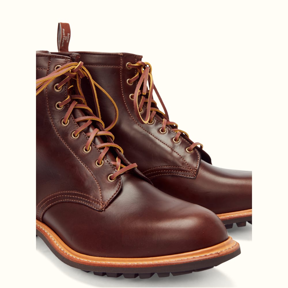 R.M.Williams Gardener G Boot Greasy Kip Brown at