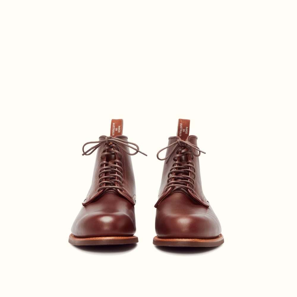 Randwick Boot Black Mens Lace Up Boots R.M.Williams United