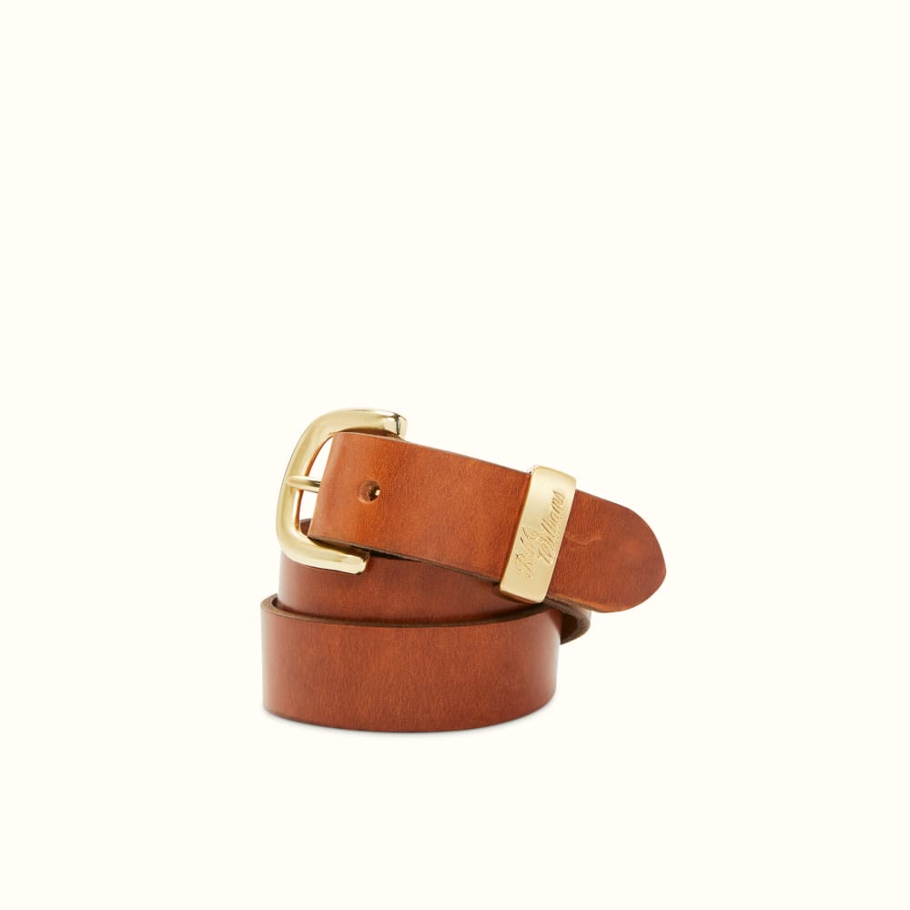 Rm williams tan best sale belt