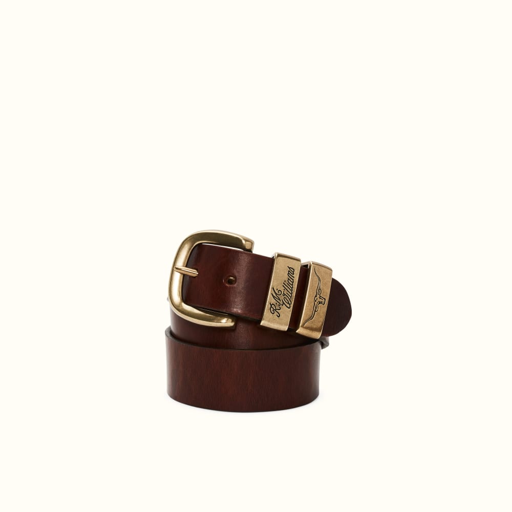 RM Williams Drover Belt – Mid Brown