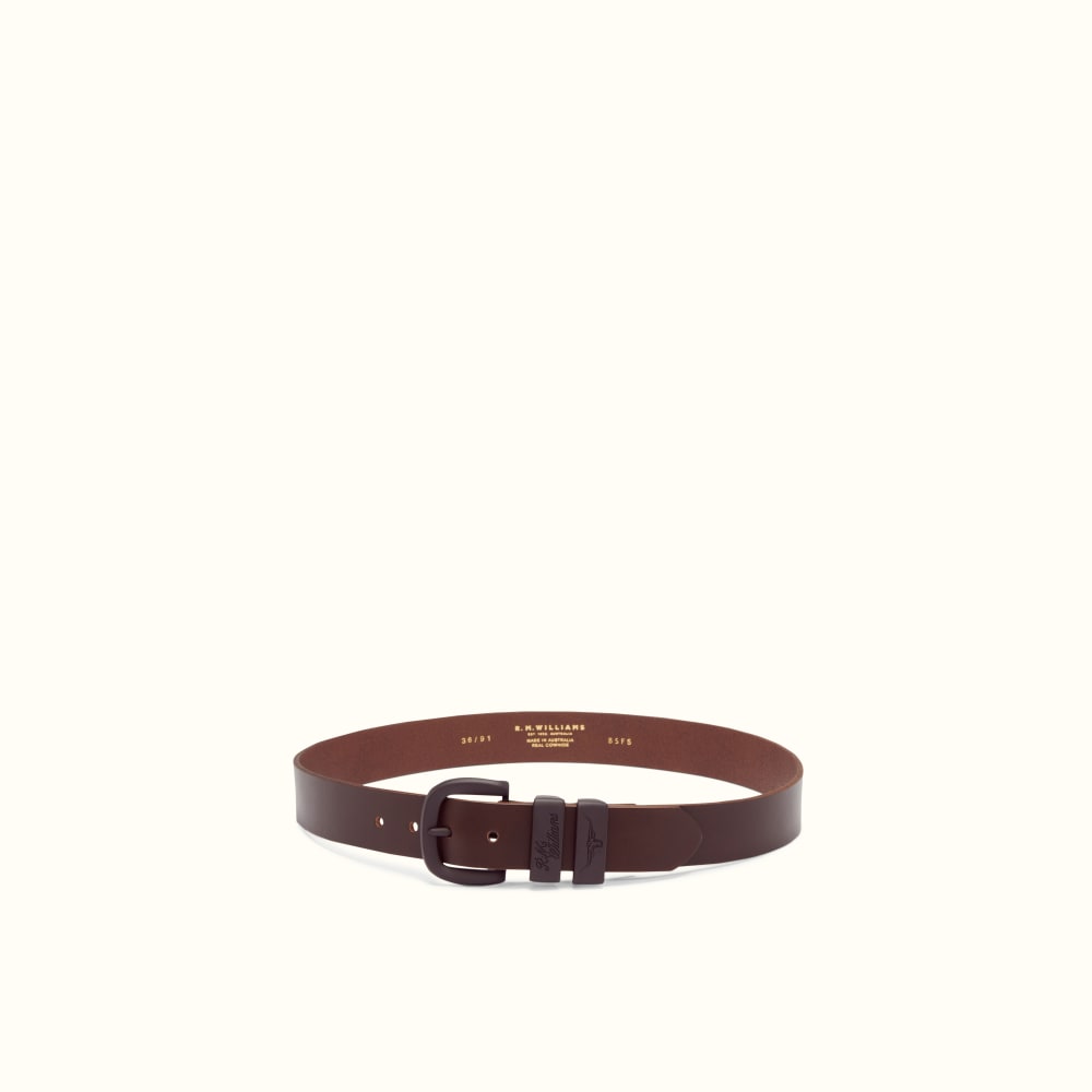 RM Williams Drover Belt – Mid Brown