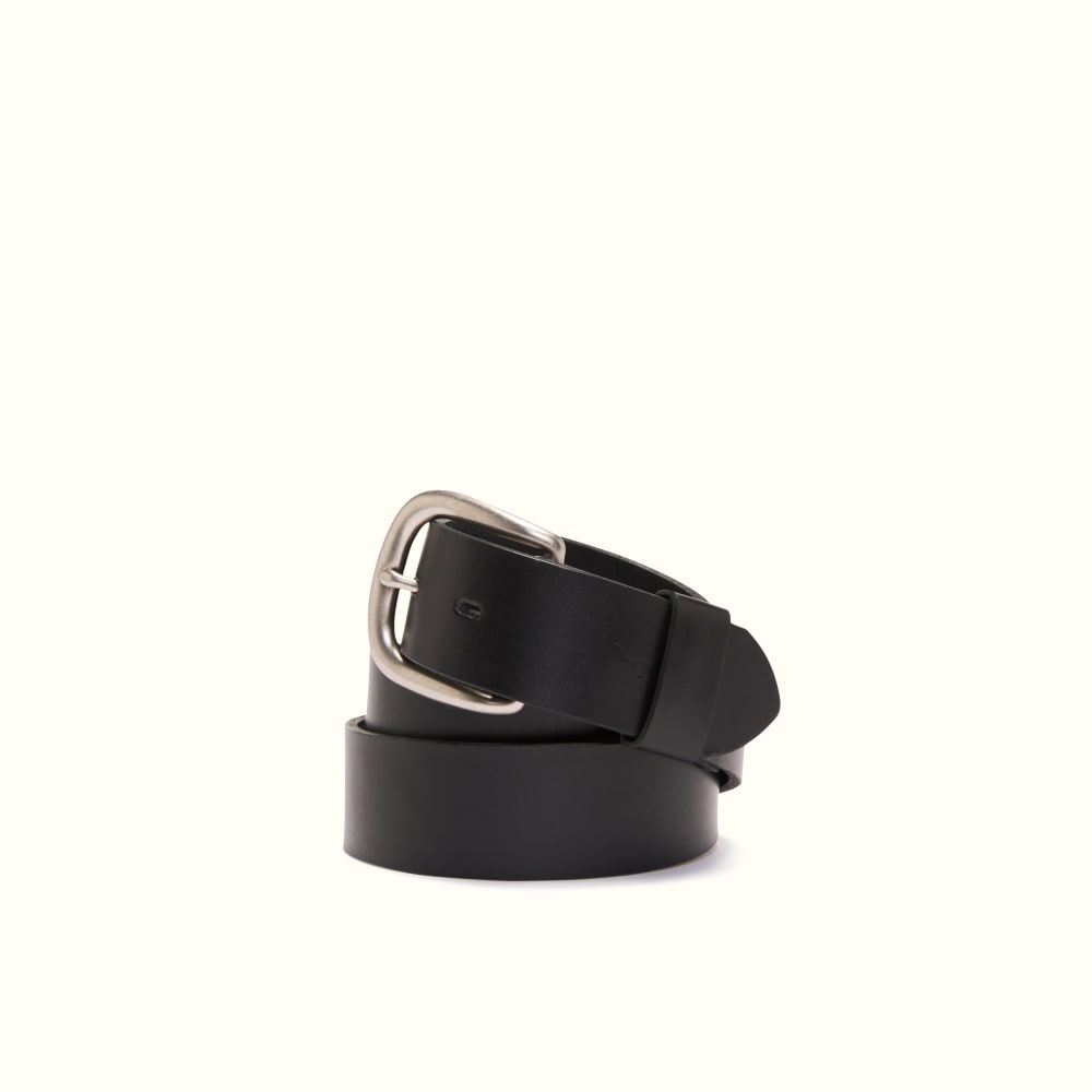 Black 1 1 2 Inch Traditional Belt R.M.Williams Belts R.M.Williams