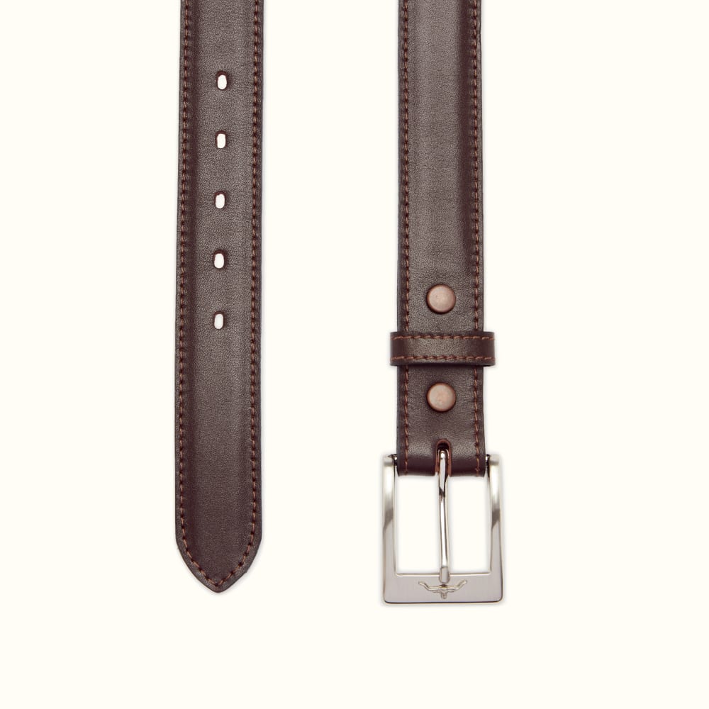 Leather belt