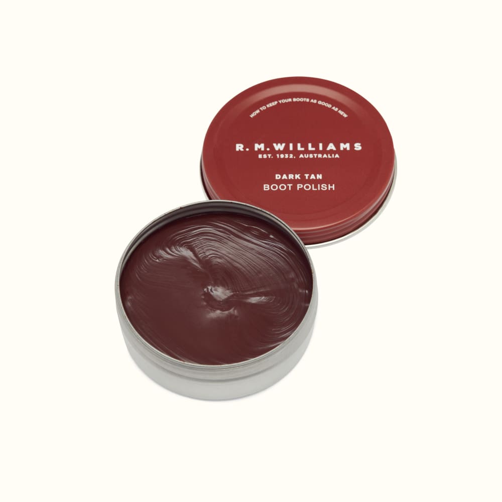 Dark Tan Stockman s Boot Polish R.M.Williams Leather Care R.M