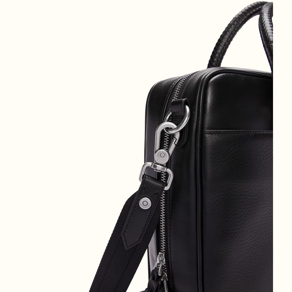 Business Briefcase Black Pierotucci