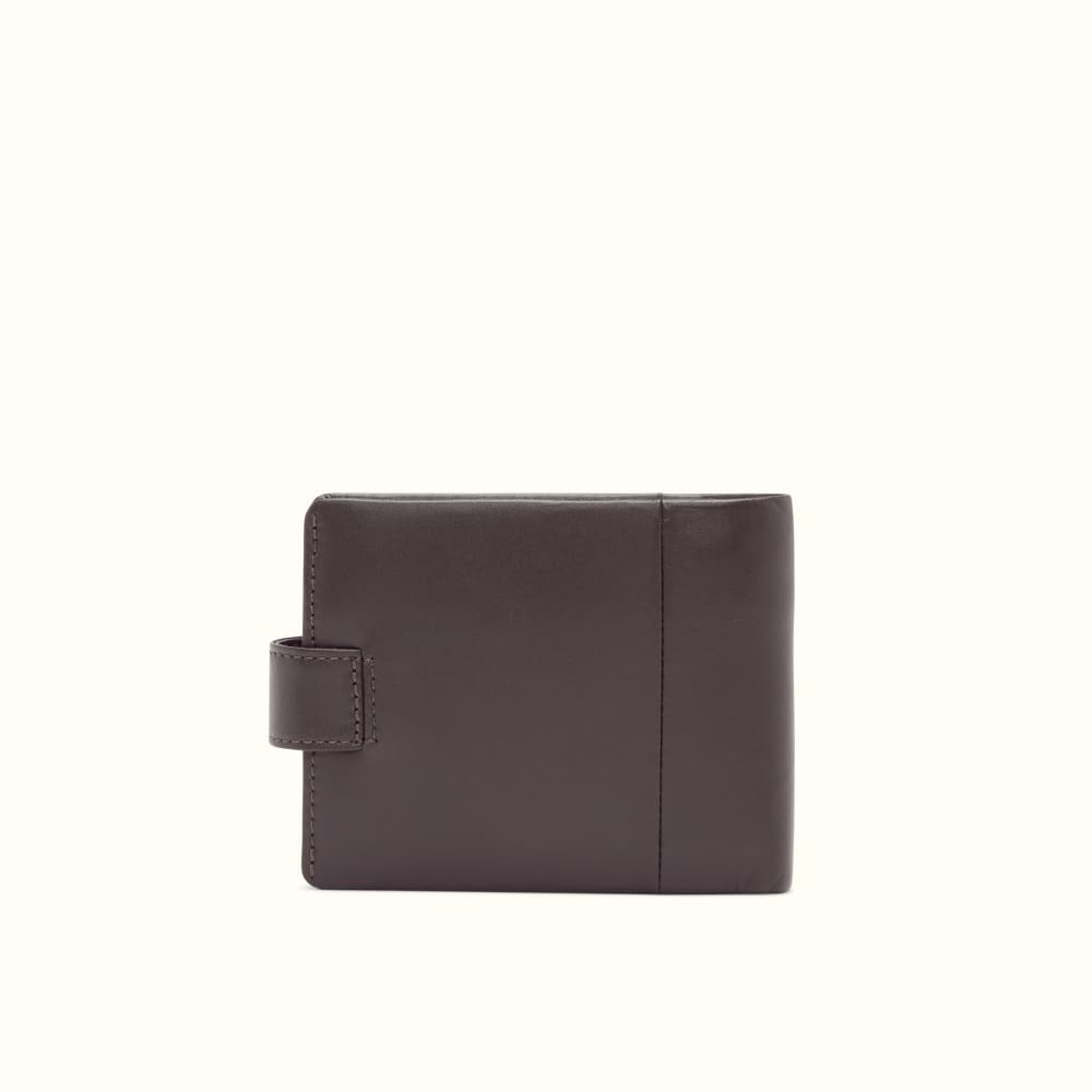 Brown Wallet With Coin Pocket Tab R.M.Williams Wallets R.M