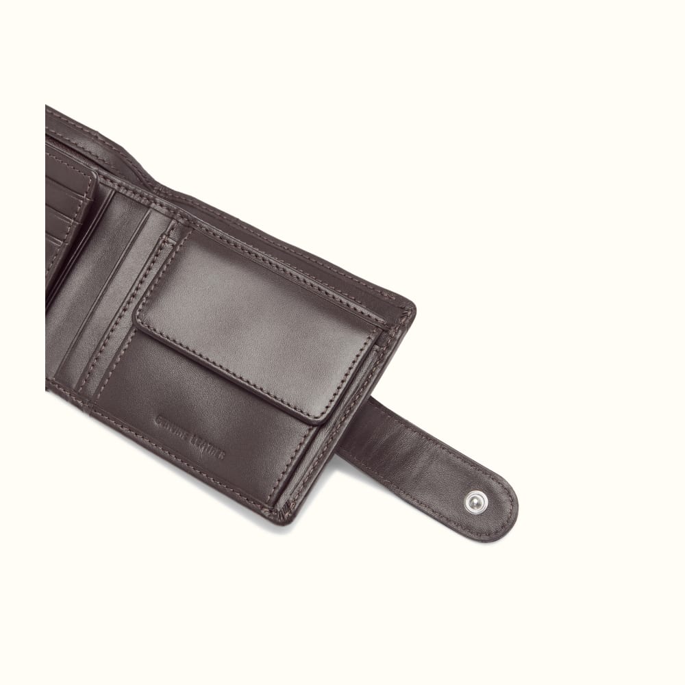 Brown Wallet With Coin Pocket Tab R.M.Williams Wallets R.M.Williams Canada