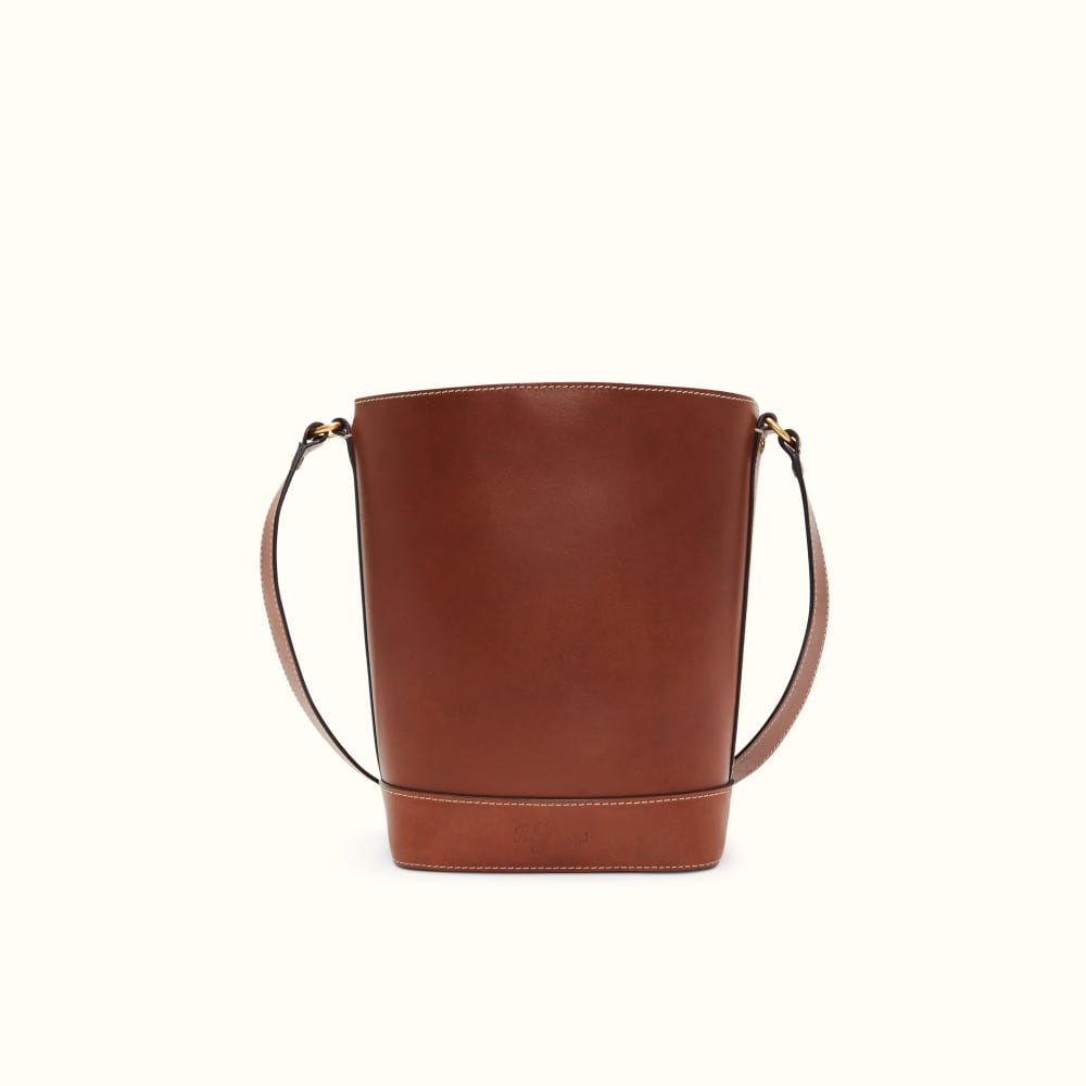 Leather bucket bag canada hot sale