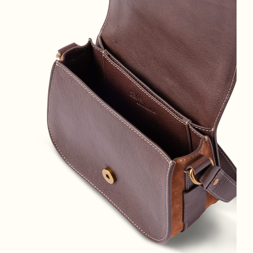 Joules oxblood saddle bag store